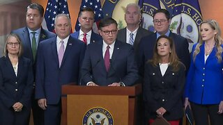 Mike Johnson Holds Press Conference As Shutdown Enters Third Week - October 15, 2025