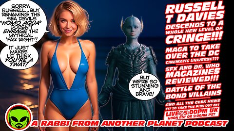 LIVE@5: Russell T Davies Out Twats Himself!!! The MAGA Take Over of Culture!!! SFX and Doctor Who Magazine Reviewed!!!