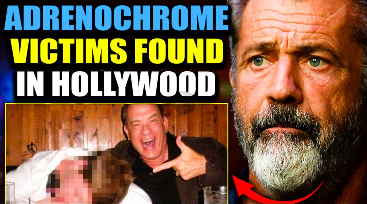 BOMBA! Adrenochrome Task Force Mela Gibsona ratuje dzieci w tunelach „połączonych ...