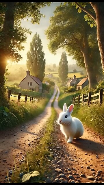 "Rescue, Love, and New Beginnings: A Rabbit and Kitten Tale" Description