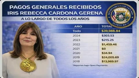 IRIS CARDONA APARECE EN LA NOMINA DE LAS FARMACEUTICAS