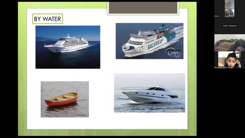 Travel and transportation Class (6)