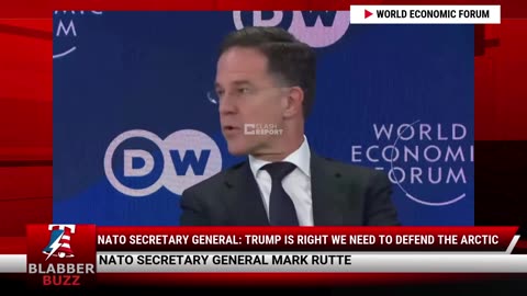 NATO Secretary General: Trump Is Right We Need To Defend The Arctic