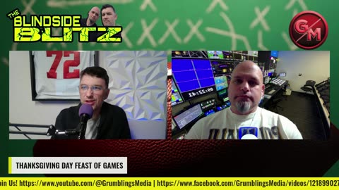 Blindside Blitz NFL Talk: Thanksgiving Games & NFL News & Notes!