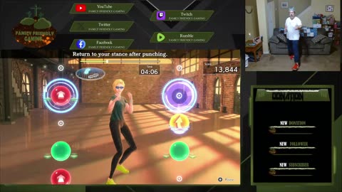 Fitness Boxing 3 Recording Session 9