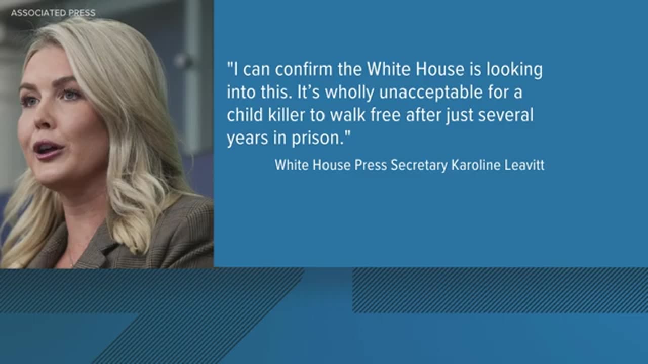 White House looking into man's early release years after Kentucky boy's killing