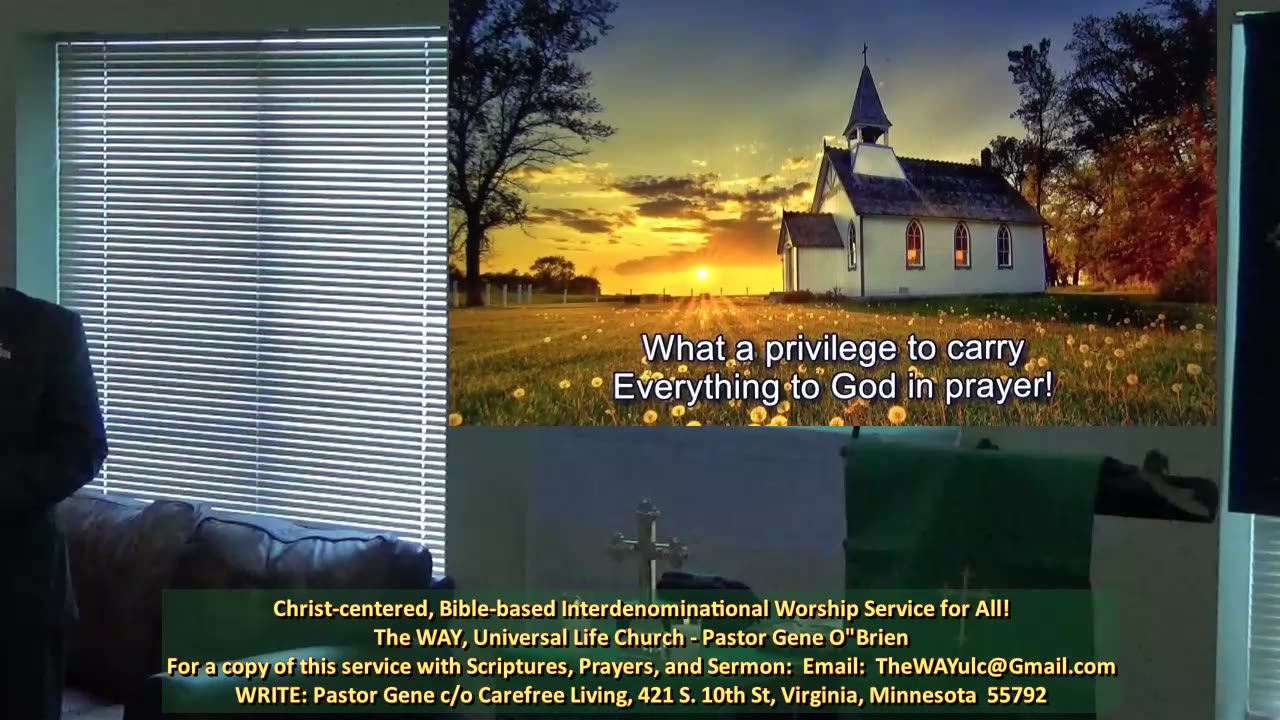 The WAY, ULC #361 with Pastor Gene and Rebecca