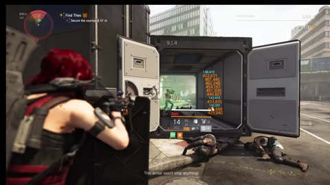 Practicing Master difficulty / Manhunt climax Theo Parnell #Gameplay #Division2 #WZ