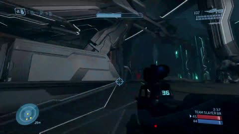 halo with blonde chick