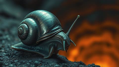 The snail that forged armor out of metal