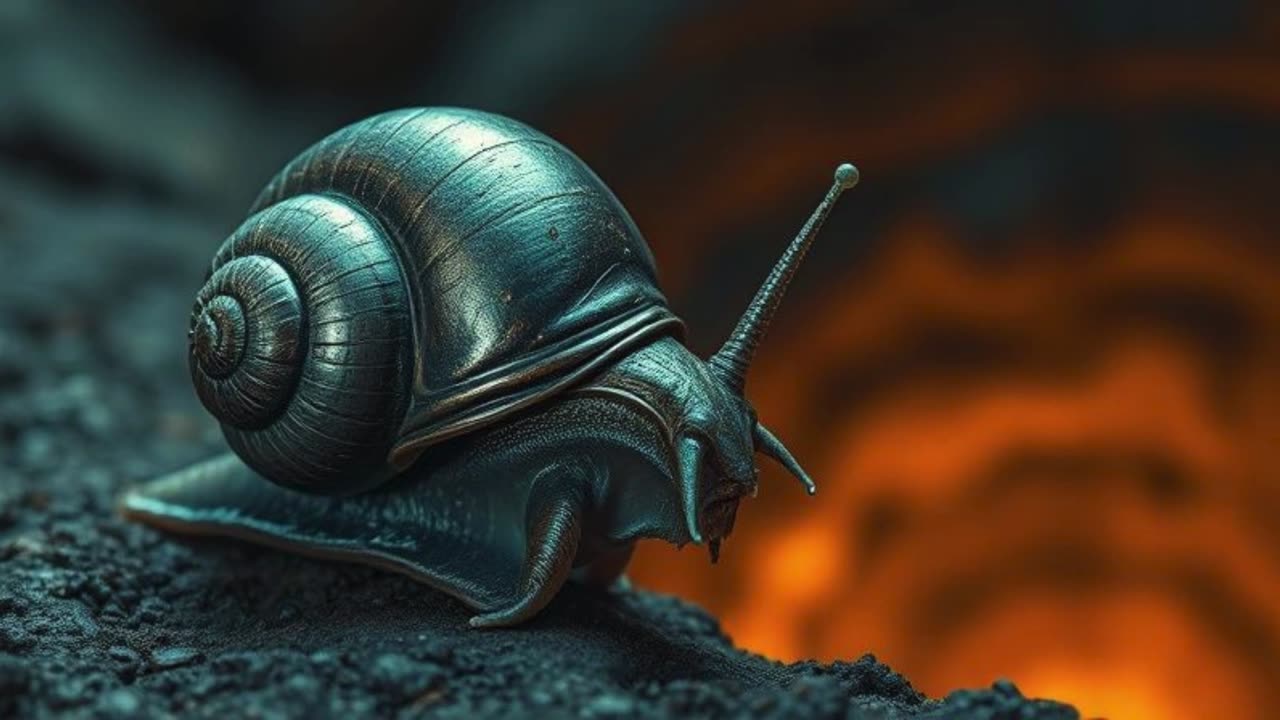 The snail that forged armor out of metal
