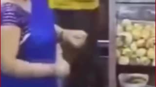 Caught on Camera: Man Molests Woman Outside Famous Sweet Shop in Jaipur, Thrashed by Public