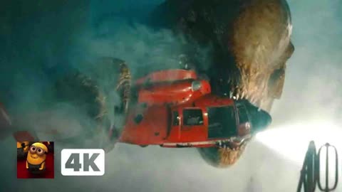 Jurassic World Rebirth (2025) 4K - Eating a Helicopter _ Movieclips