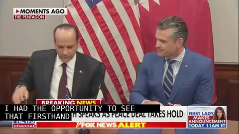 Hegseth Announces a ‘Qatari Emeri Air Force Facility’ Is to Be Built at U.S. Airbase in Idaho