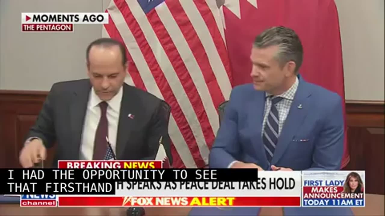 Hegseth Announces a ‘Qatari Emeri Air Force Facility’ Is to Be Built at U.S. Airbase in Idaho