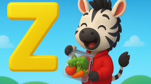 Learn Alphabet Y and Z | Y for Yawn & Yacht, Z for Zebra & Zip | Fun ABC Song for Kids