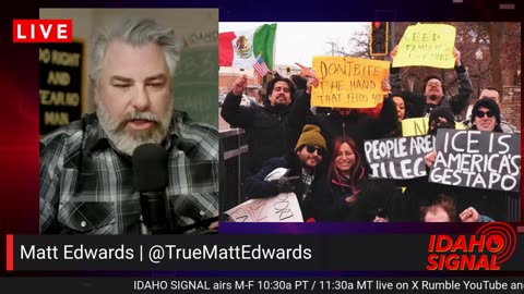 Protest erupts in Idaho Falls as Mexican flags outnumber Old Glory in defiance of ICE