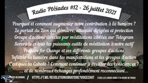 Radio Pléiades sur Rumble
