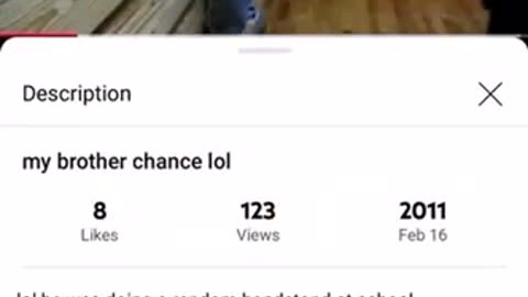 Humble pie for the trolls - Chance DID date a 13 year old as a 20 year old high school student