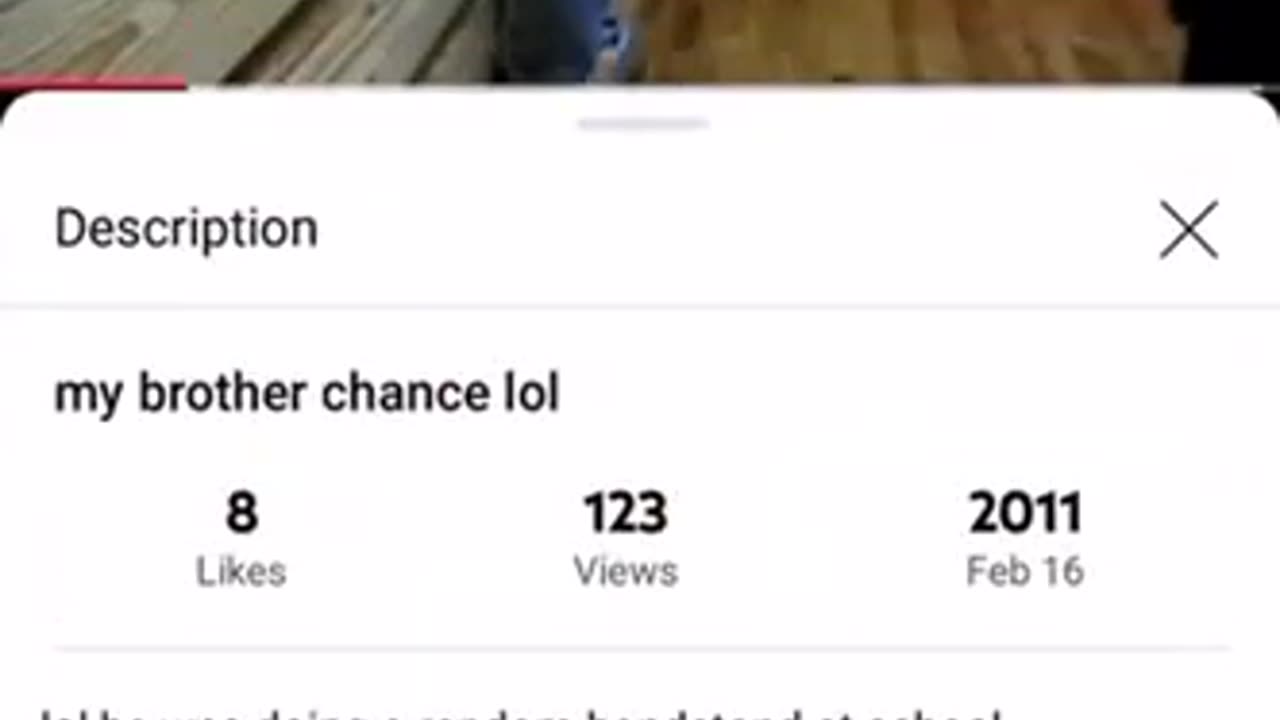 Humble pie for the trolls - Chance DID date a 13 year old as a 20 year old high school student