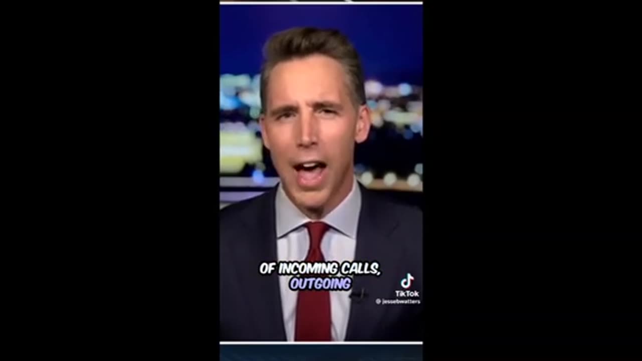 Josh Hawley phone calls ..