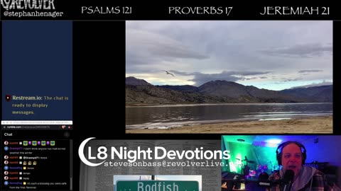 L8NIGHTDEVOTIONS REVOLVER -PSALM 121- PROVERBS 15- JEREMIAH 21- READING WORSHIP PRAYERS