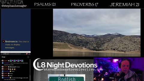 L8NIGHTDEVOTIONS REVOLVER -PSALM 121- PROVERBS 15- JEREMIAH 21- READING WORSHIP PRAYERS