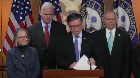 Speaker Johnson Delivers Remarks at House Leadership Press Conference