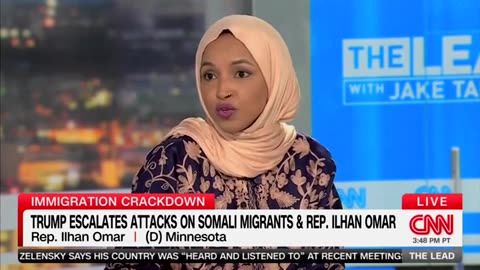 Ilhan Omar Says Immigration Crackdown Has Nothing to Do With Public Safety
