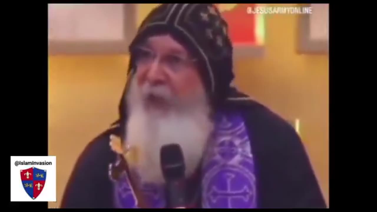 イスラム過激派に刃物で襲われるオーストラリアのマー・マリ・エマニュエル司教