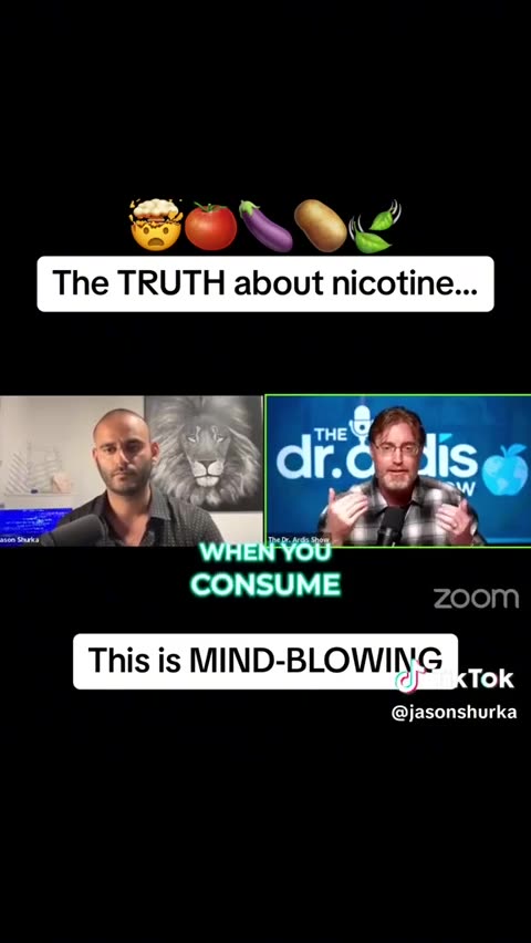 Dr. Bryan Ardis - The Truth About Nicotine (Read Description)
