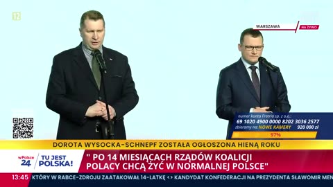 Dziennikarka TVN chciała uderzyć w @CzarnekP . Riposta posła była miażdżąca.