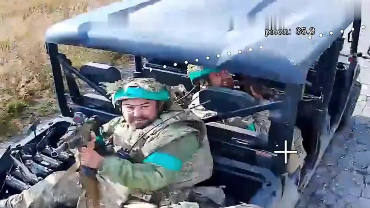 Frame-by-Frame: Likely a Ukrainian Supply Line into One of the Cauldrons