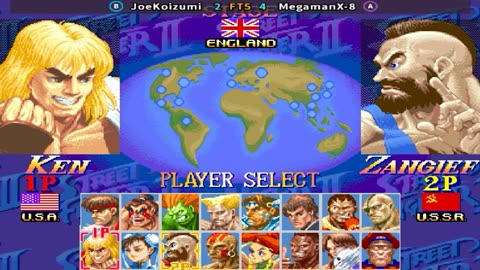 JoeKoizumi vs MegamanX-8 FT15