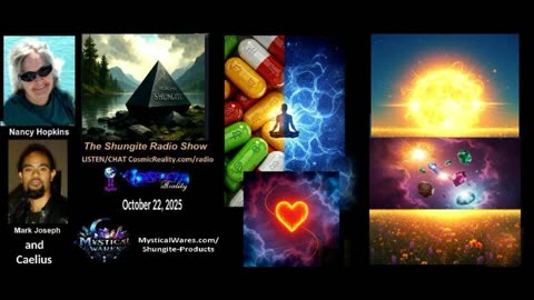 SHUNGITE REALITY 10/22/25 - Energy Healing vs Supplements video