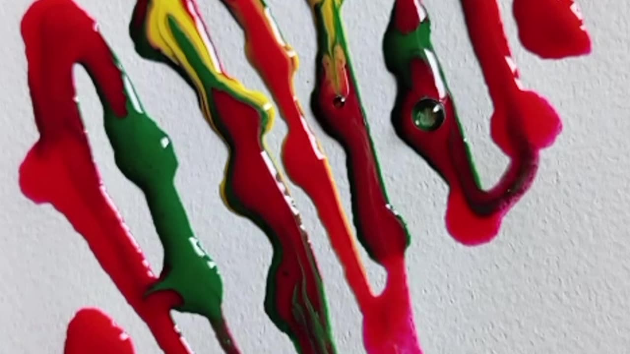 can you guess bubble color mixing art?