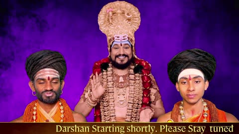 Witness the Divine Presence: Live Darshan of Bhagavan Nithyananda