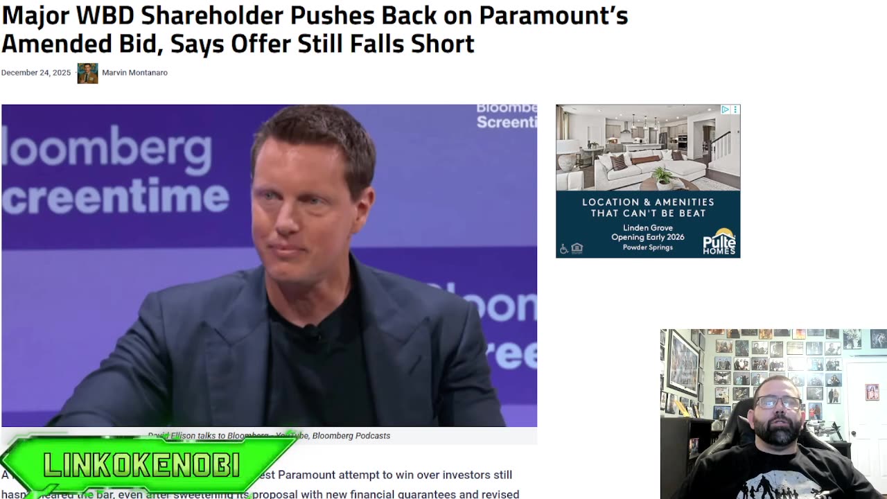 WBD Shareholders Thinks Paramount's Deal Falls Short