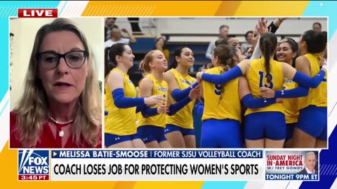 'PROTECT WOMEN'S SPORTS'_ Volleyball coach loses job over transgender athlete fight