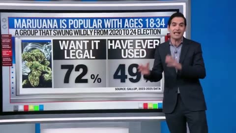 CNN’s Harry Enten Says Democrats Could Go Up In Smoke If Trump Reclassifies Marijuana