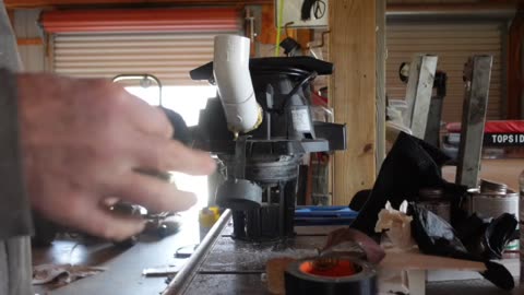 Shop Vacuum Muffler From PVC & A Cork. This Knocked Off 5 to 7 Decibels & That's OK By Me.