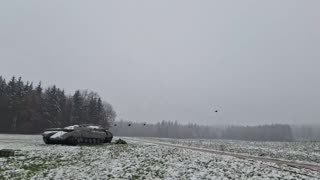 Drone swarm strike tests by Auterion, an American company specializing in autonomous systems.