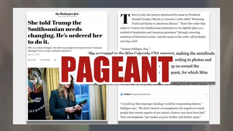 Fact Check: U.S. Attorney Nominee Lindsey Halligan Is NOT Beauty Pageant Contestant In 2007 Video