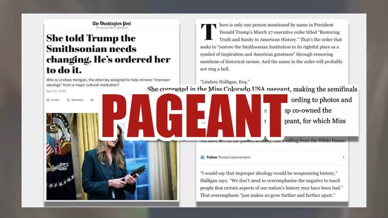 Fact Check: U.S. Attorney Nominee Lindsey Halligan Is NOT Beauty Pageant Contestant In 2007 Video