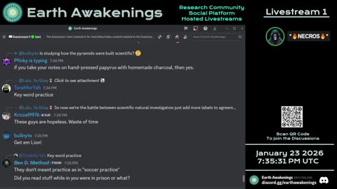 Earth Awakenings - Livestream 1 - #4293