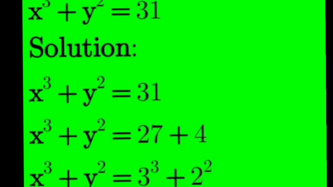 Exponential Equation