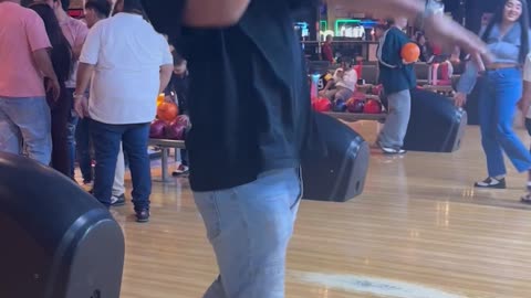 Fancy Tricks Don't Help Bowling Ball Hit