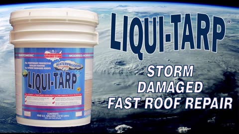 Waterproofing Storm Damaged Temporary Roof Coating System