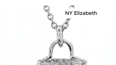 HERMÈS Kelly Amulette Pendant Necklace