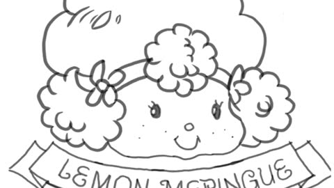 Strawberry Shortcake Wuzzles Drawings To Color Genx Obsession